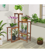Multi-Tiered Plant Stand Flower Pot Holder For Corner Patio Balcony Cour... - £54.72 GBP