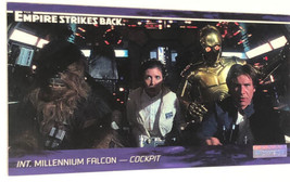 Empire Strikes Back Widevision Trading Card 1995 #43 Millennium Falcon - $2.48