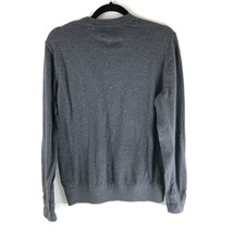 GAP Mens Sweater Pullover Crew Neck Cotton Gray S - $14.49