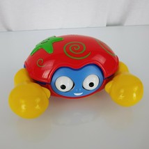 Kidz Delight Plastic Crab Toy Press Down Makes Noise Music Rolls Moves B... - $29.69