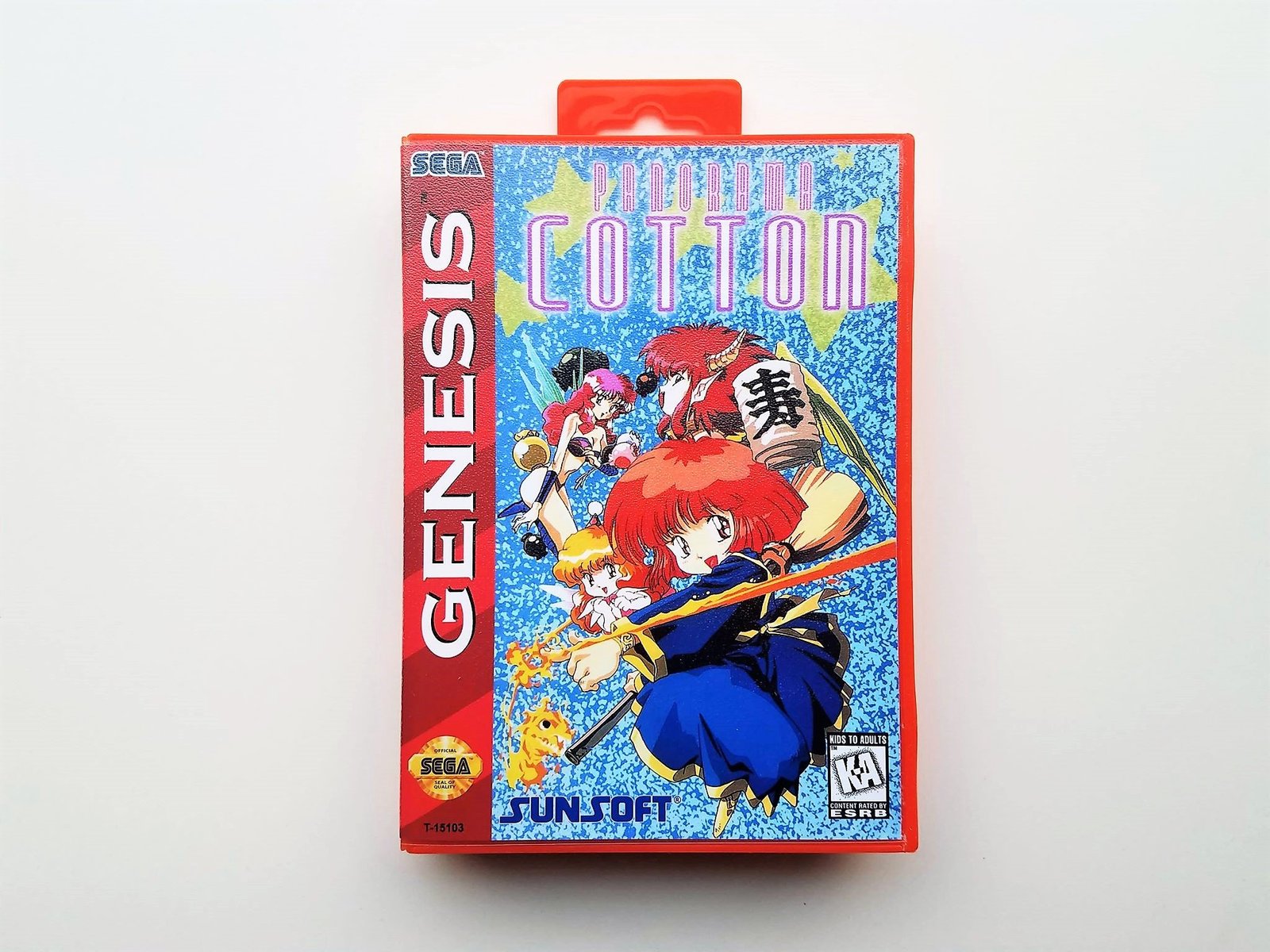 Panorama Cotton SHMUP Space Shooter  - (Sega Genesis) USA Seller