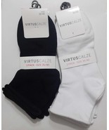 6 Pares De Calcetines Mujer Corto Algodón Con Elástico Smollato Vivo Virtus - $32.02 CAD