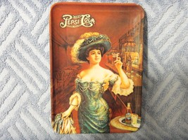 Vintage Pepsi Cola Plastic Tray Made In Italy 5.75&quot; X 4&quot; - £7.69 GBP