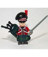 Movie Minifigure British Royal Highland Regiment Piper Napoleonic War So... - $149.96 MXN