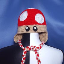 Toad (Mushroom) Hat from Mario Brothers by Mumsie of Stratford. - £15.73 GBP