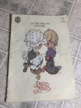 Gloria and Pat Sew in Love Precious Moments Cross Stitch Pattern Book PM-2 1981 - £7.76 GBP