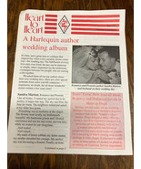 Heart to Heart VTG Harlequin newsletter June 1991 issue - €17,15 EUR