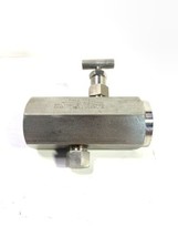 PNEU-TROL F30SS316K 1/2 NPT Stainless Steel Body 5000 PSI Flow Restricto... - $75.00