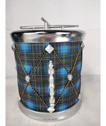 Vintage Plaid Drum Drummer Boy Ice Bucket - £35.39 GBP