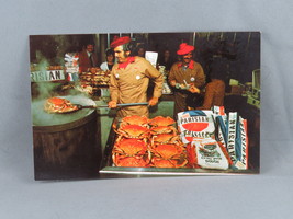 Vintage Postcard - Fisherman&#39;s Wharf Crab Stand San Francisco - Smith Ne... - £11.77 GBP
