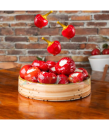 500g Cherry Peppers Stuffed w/ Labneh Delicious &amp; Natural فلفل أحمر شيري... - €74,13 EUR