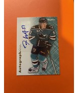 2012-13 (San Jose SHARKS) Fleer Retro Autographics 1996-97 #96TW Tommy W... - $119.57 MXN