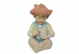Andrea by Sadek Piano Baby Babies porcelain figurine Japan vtg 6682 Apple Boy - £27.89 GBP
