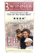 Life Is Beautiful VHS Italian with English Subtitles New Sealed Roberto ... - £3.01 GBP