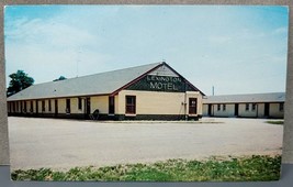 Historic US Route 66 Lexington IL Postcard Lexington Motel Real Color Ph... - £11.87 GBP