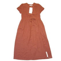 NWT Christy Dawn The Dawn in Terracotta Gauze Cotton Midi Long Dress PXS $198 - £119.20 GBP