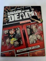 SHAUN OF THE DEAD Blu-Ray DVD  Digital 2013 Steelbook CLEAN EUC - $22.91