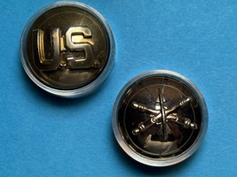 1946-1962, AIR DEFENSE ARTILLERY, COLLAR DISK, TYPE IIIB, ENLISTED, SILV... - $21.02 CAD