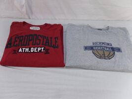 Two XXL Tee Shirts Red Aéropostale, Nike Grey Richmand Basketball 6087 - $11.54