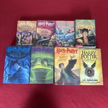 Harry Potter Complete Hardcover Paperback Set Books 1-7 JK Rowling - $63.92