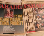 Vintage Parade Newspaper Magazine Lot of 2 May 29 June 12 1988 - $9.89