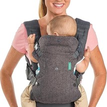 Infantino Flip 4-in-1 Convertible Baby Carrier Gray, Newborn-Toddler - $511.26 MXN