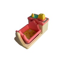 Fisher Price Loving Family Baby Room Dresser with Cradle & Sound Dollhouse Furni - $15.83