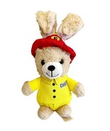 Vintage Dan Dee Plush Fireman Chief Dog 7 Inch Collector&#39;s Choice - $28.05 CAD