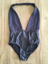 NEW Out From Under Urban Outfitters One Piece Swim Suit Small Metallic P... - £18.87 GBP