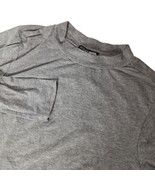 Fashion Nova  Womens Gray Mock Neck Bodysuit Lg Long Sleeve Stretch Ribb... - $345.08 MXN