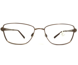 Flexon Eyeglasses Frames LANA 210 Matte Brown Square Cat Eye Full Rim 55-17-135 - £40.34 GBP
