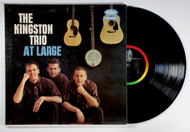 Kingston Trio - At Large (1959) Vinyl LP • MTA, All My Sorrows - $184.65 MXN