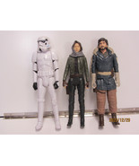Star Wars (Lot of 3 ) 12 inch  Hasbro figures 2012 - 2013 - £7.96 GBP
