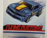 2019 Mattel Hot Wheels - FLYING CUSTOMS - Metallic BLUE &#39;13 COPO CAMARO ... - $20.26 CAD