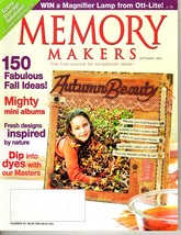 Memory Makers Magazine September 2002 A Celebration of Family Scrapbook Layouts - £2.66 GBP