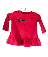 Nike 12M 12 Months Baby Girls Long Sleeve Shirt Top Dri Fit Tutu Bottom ... - $17.51