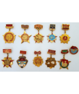 Original 11 Soviet Armed Forces Branches Pins/1980s/Obsolete-Vintage/USS... - £34.88 GBP