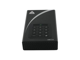 APRICORN Aegis Padlock DT 4TB USB 3.0 Desktop External Hard Drive ADT-3PL256-400 - £387.27 GBP