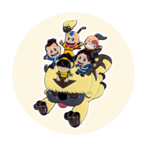 Avatar the Last Airbender Enamel Jumbo Pin: Chibi Aang and Appa with Fri... - $49.90