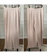 BCBG MaxAzria High Rise Wide Leg Front Pleat Pants Beige $258 L - $84.90 CAD