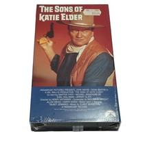 The Sons of Katie Elder VHS Sealed 1983 Barcode on Side Paramount Waterm... - $37.99