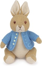 Beatrix Potter Peter Rabbit Knit Plush Easter Gift Easter Bunny Stuffed Animal f - £30.11 GBP