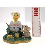 Duckling In Egg with Mouse Extremely Rare Silvestri Figurine - £237.28 GBP