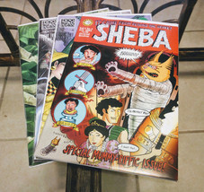 Sheba 4 issues, Shanda Fantasy Arts Sirius Comics Sick Mind Press, NM/UN... - $18.95