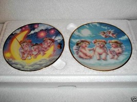 Vintage Set Dreamsicles Mini PLATES~3 3/4&quot;~NEW In Pkg - £11.72 GBP