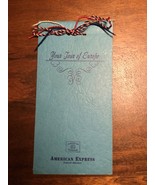Vintage American Express Travel Services European Tour Itinerary Book 1953 - £14.61 GBP