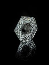 Diamond Crown Cambridge Crystal  Ashtray   NIB image 10