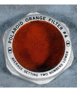 Polaroid Orange filter # 4 in Metal 1.25&quot; Hexagonal Mount - $4.99