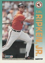 Cal Ripken, Jr. 1992 Fleer # 26 - $1.73