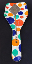 Vintage Tin Noisemaker Pan Style Metal Toy Noise Maker Made USA Polka Dots - £12.88 GBP